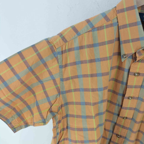 オシュコシュ OSHKOSH 80s 三角タグ ボタンダウン チェックシャツ メンズ M