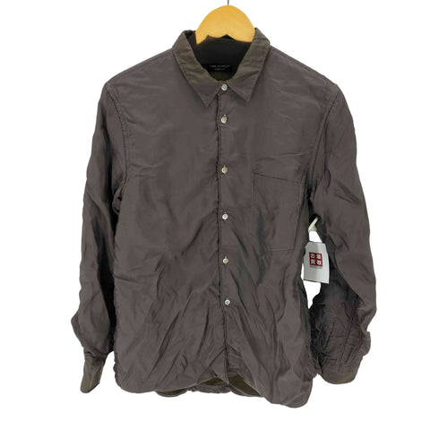 コムデギャルソンオムプリュス COMME des GARCONS HOMME PLUS 90s 99AW 裏起毛 ナイロンL/Sシャツ メンズ