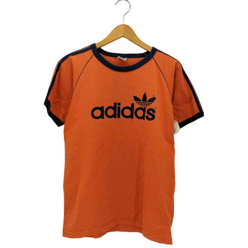 アディダス adidas 80s 両面プリント ラグランTシャツ レディース L