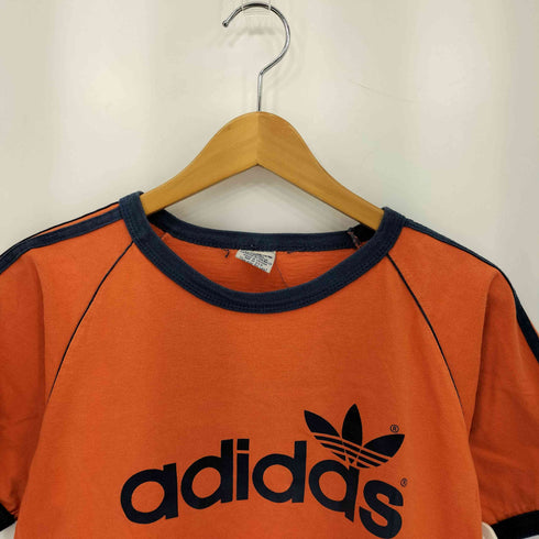 アディダス adidas 80s 両面プリント ラグランTシャツ レディース L