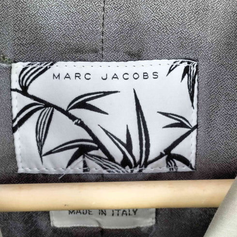 マークジェイコブス MARC JACOBS イタリア製 切替 フラップポケット ドローコード カバーオールジャケット メンズ EUR:46