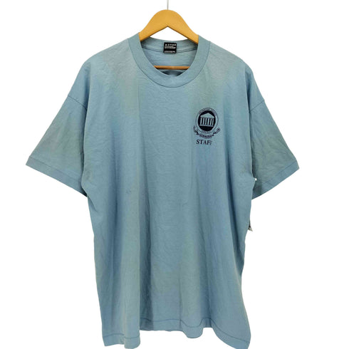フルーツオブザルーム FRUIT OF THE LOOM 90S BEST USA製 STAFF TEE クルーネック Tシャツ シングルステッチ メンズ import:XXL