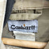 カーハート Carhartt ダックフーデッドカバーオール メンズ import:L
