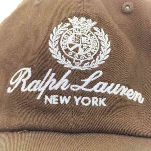 ポロラルフローレン POLO RALPH LAUREN クレストエンブロイダリー ツイル ボール キャップ メンズ