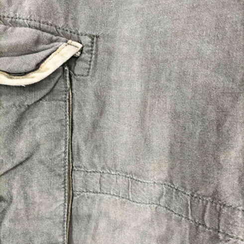 Next Organic linen リネン サイドアジャスター マルチポケット クロップド カーゴパンツ Y2K メンズ 34