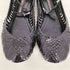Composition9 vibram パイソン 型押し 蛇腹 フラット パンプス レディース JPN:23.5