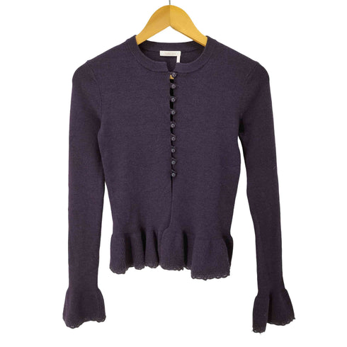 シーバイクロエ SEE BY CHLOE seebychloe ペプラムニットカーディガン レディース import:S
