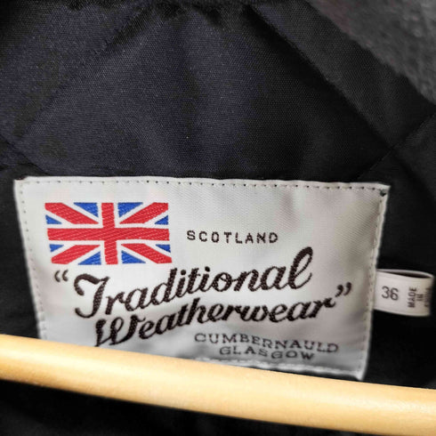 トラディショナルウェザーウェア Traditional Weatherwear ARKLEY キルティングミディコート レディース 36