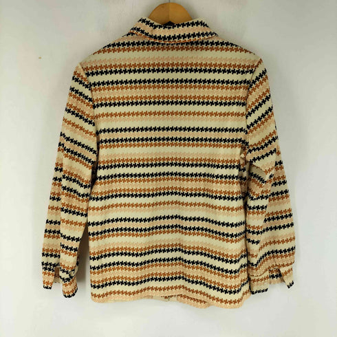 70S 総柄 L/S シャツ レディース