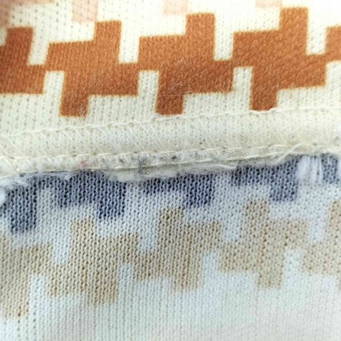 70S 総柄 L/S シャツ レディース