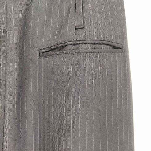 メゾンスペシャル MAISON SPECIAL Pinstripe Double Waist Tight Skirt /ピンストライプダブルウエストタイトスカート レディース FREE