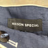 メゾンスペシャル MAISON SPECIAL Pinstripe Double Waist Tight Skirt /ピンストライプダブルウエストタイトスカート レディース FREE