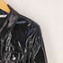 ザラ ZARA Faux Leather Dress コーティング フェイクレザー シャツ ワンピース レディース L