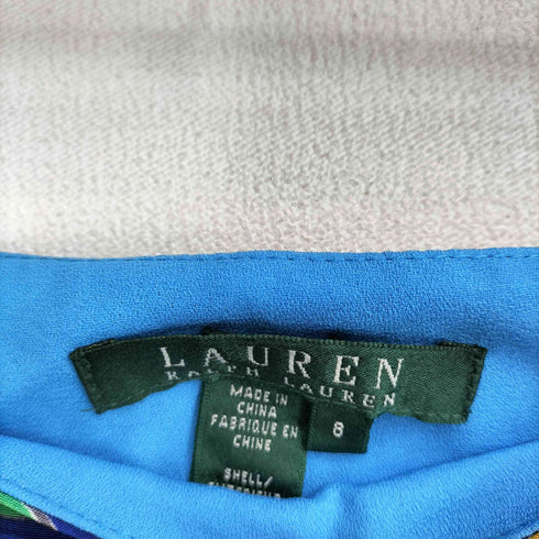 ローレンラルフローレン LAUREN RALPH LAUREN 総柄シルクスカート レディース 8