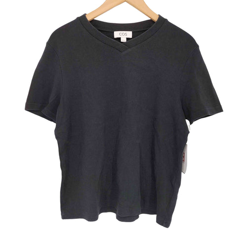 コス COS Vネック 半袖 Tシャツ レディース import:M