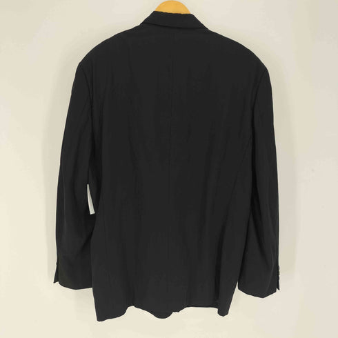コムデギャルソンオムプリュス COMME des GARCONS HOMME PLUS AD1991 1991AW ナイロン混 シングルブレスト 3B エナメル切替ポケット テーラード ジャケット メンズ import:M