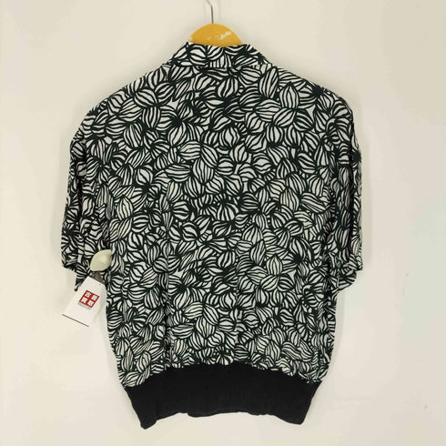 エムズブラック ms braque 25ss Black Leaf Pull Over メンズ 38