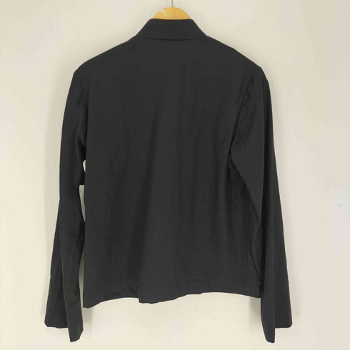ブラックコムデギャルソン BLACK COMME des GARCONS AD2016 16AW ウールギャバ織 チャイナ ジャケット メンズ JPN:M
