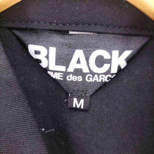 ブラックコムデギャルソン BLACK COMME des GARCONS AD2016 16AW ウールギャバ織 チャイナ ジャケット メンズ JPN:M
