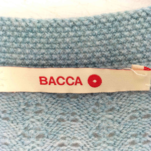 バッカ BACCA ウールレースコンパクトカーディガン レディース JPN:S