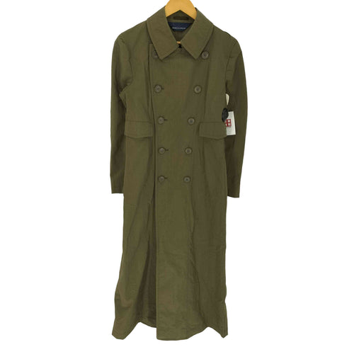 コムデギャルソン COMME des GARCONS 青山タグ AD1997 98SS 再構築 Aライン ダブルブレスト ナイロン トレンチコート レディース