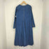 ザラ ZARA Aライン デニムマキシワンピース レディース import:S
