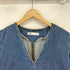 ザラ ZARA Aライン デニムマキシワンピース レディース import:S
