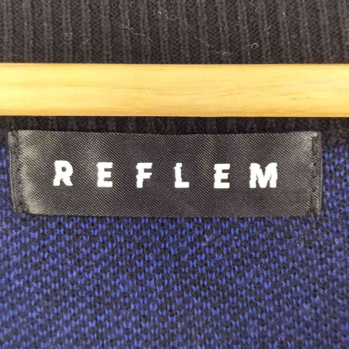 レフレム REFLEM ジャカードニットベスト レディース FREE