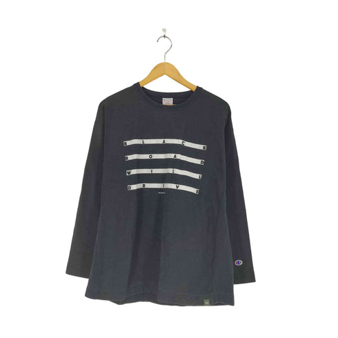 チャンピオン Champion REVERSE WEAVE T-SHIRT フロントプリント メンズ import:M