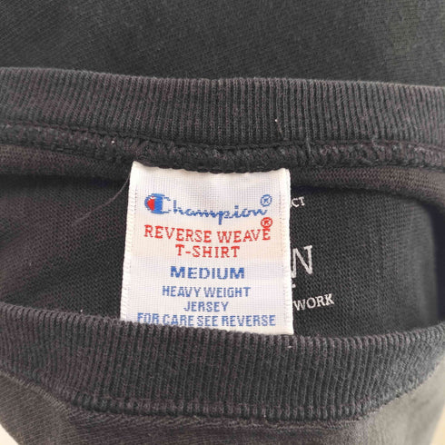 チャンピオン Champion REVERSE WEAVE T-SHIRT フロントプリント メンズ import:M