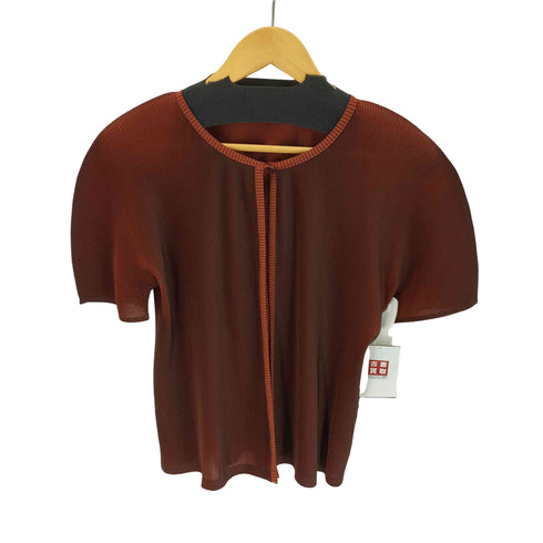 プリーツプリーズイッセイミヤケ PLEATS PLEASE ISSEY MIYAKE プリーツ半袖カーディガン レディース 3