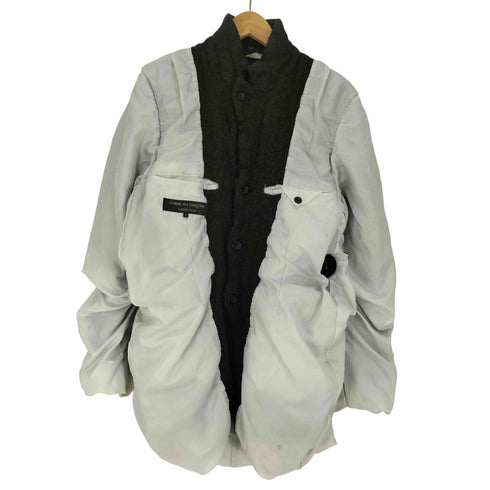 コムデギャルソンオムプリュス COMME des GARCONS HOMME PLUS 24AW SPIRITUAL WORLD期 インサイドアウト ウール縮絨 変形ジャケット メンズ JPN:S