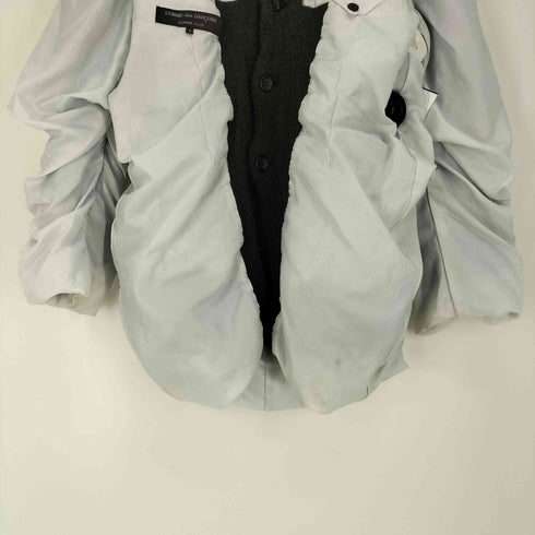 コムデギャルソンオムプリュス COMME des GARCONS HOMME PLUS 24AW SPIRITUAL WORLD期 インサイドアウト ウール縮絨 変形ジャケット メンズ JPN:S
