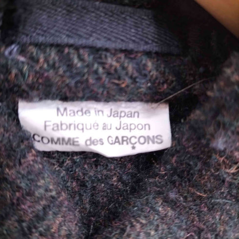 コムデギャルソンオムプリュス COMME des GARCONS HOMME PLUS 24AW SPIRITUAL WORLD期 インサイドアウト ウール縮絨 変形ジャケット メンズ JPN:S