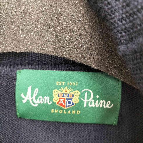 アランペイン ALAN PAINE ウールハイネックニット メンズ
