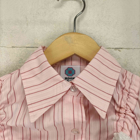 HOOK for girls レースデザインシャツ レディース S