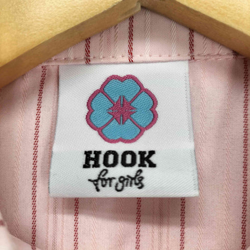 HOOK for girls レースデザインシャツ レディース S