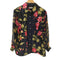Maggie Sweet 90s 花柄長袖シャツ レディース import:L