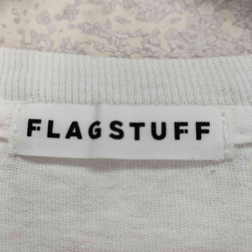 フラグスタフ F-LAGSTUF-F フロントプリント ロングスリーブカットソー メンズ JPN:XL