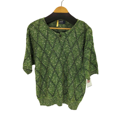 ジュンメン JUN MEN 90s IMPORT S/S総柄サマーニット レディース 50