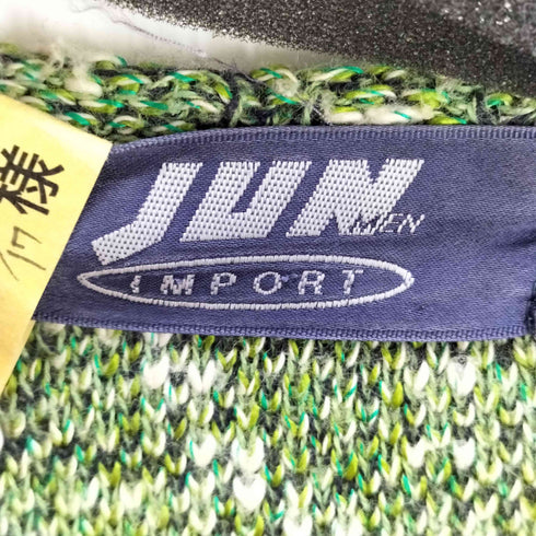ジュンメン JUN MEN 90s IMPORT S/S総柄サマーニット レディース 50