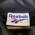 リーボック Reebok 90-00S OLD ロゴ刺繍 ジップアップ ダウンジャケット メンズ