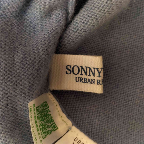 アーバンリサーチサニーレーベル URBAN RESEARCH Sonny Label カシミヤ混 タートルネック オーバーサイズ ニット セーター レディース FREE