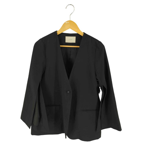 ローレン louren slit sleeve no collar jacket レディース FREE