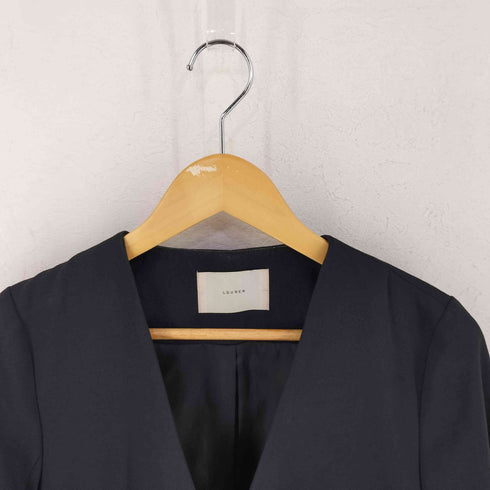 ローレン louren slit sleeve no collar jacket レディース FREE