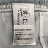 c.u.l レイヤードデザイン ダメージ加工 デニムパンツ メンズ JPN:XL