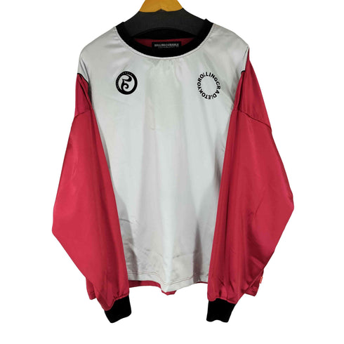 ROLLING CRADL 2TONE LONSLEEVE WHITE × RED メンズ import:M