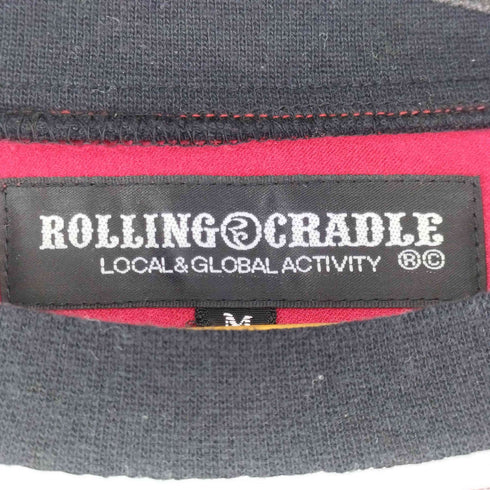 ROLLING CRADL 2TONE LONSLEEVE WHITE × RED メンズ import:M