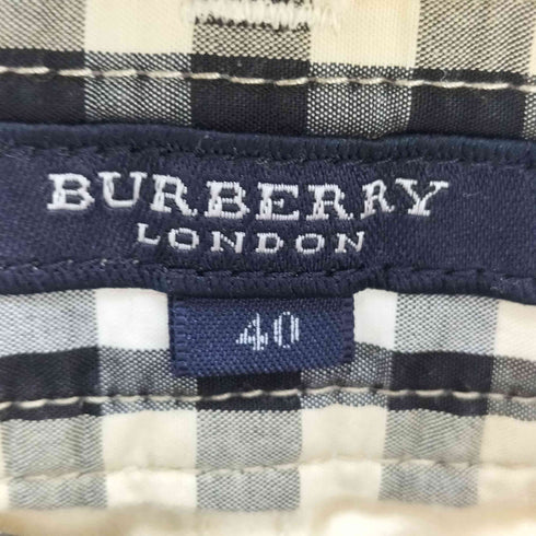 バーバリーロンドン BURBERRY LONDON 裾ボタン カプリパンツ Y2K レディース 40