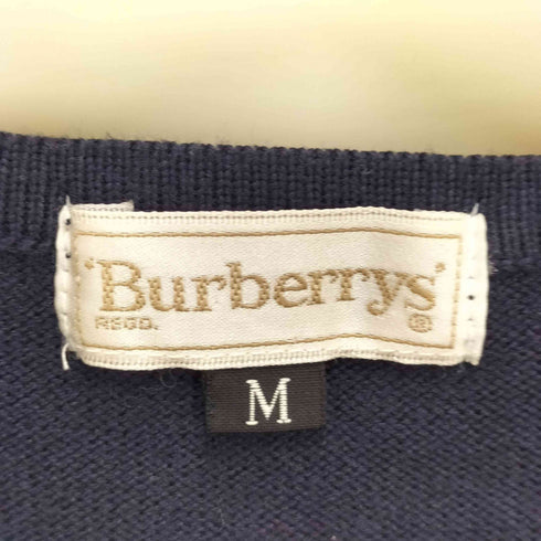 バーバリーズ BURBERRYS ノバチェック コットン 半袖ニット レディース JPN:M
